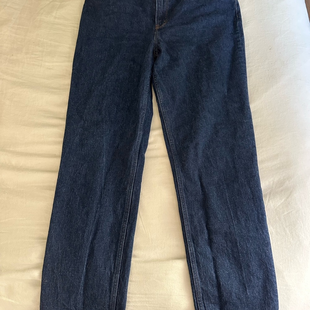 Abercrombie & Fitch Dark Blue Straight Jeans